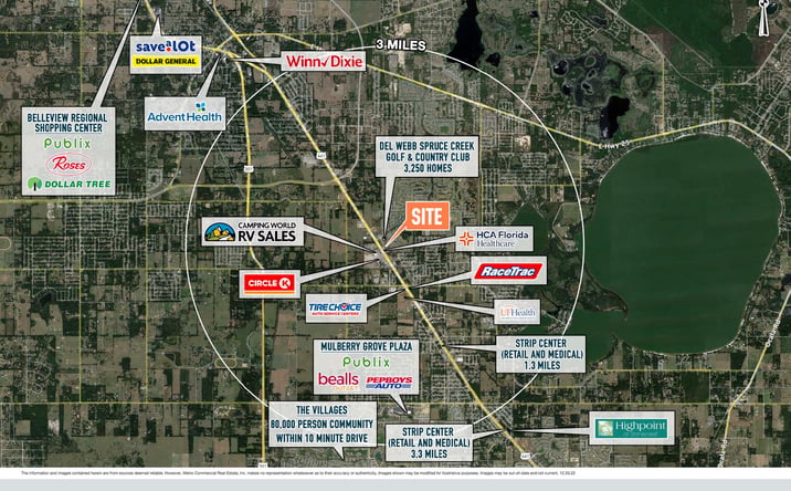 Pictures of Land property located at 14193 US Highway 441, Summerfield, FL 34491 for sales - image #1