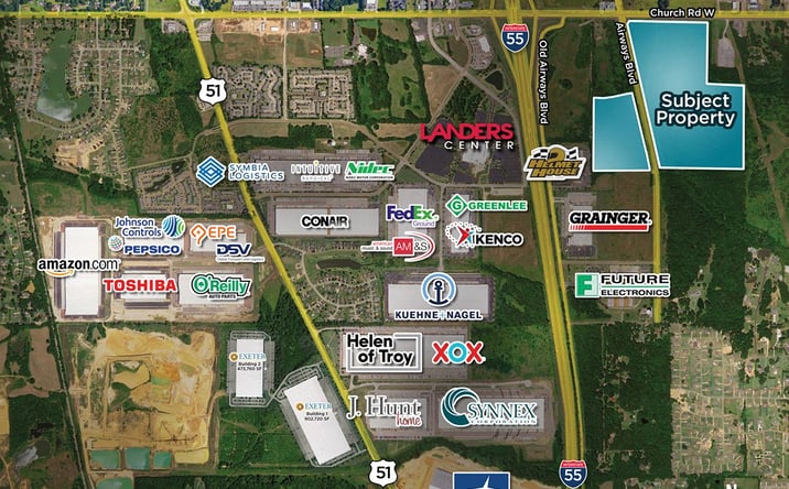 Pictures of Mixed Use, Land property located at Church Rd E, Southaven, MS 38671 for sales - image #1