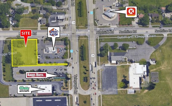 Pictures of Land property located at Northline & Telegraph Roads, Taylor, MI 48180 for sales - image #1
