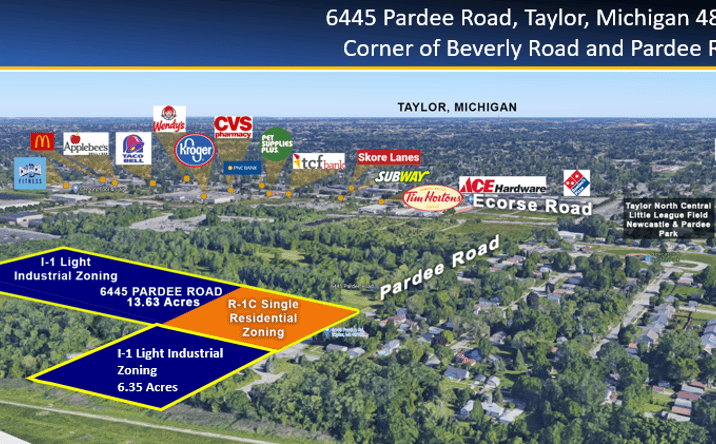 Pictures of Land property located at 6445 Pardee Rd, Taylor, MI 48180 for sales - image #1