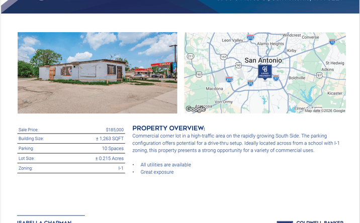 Pictures of Retail property located at 6900 S Flores St, San Antonio, TX 78221 for sales - image #1