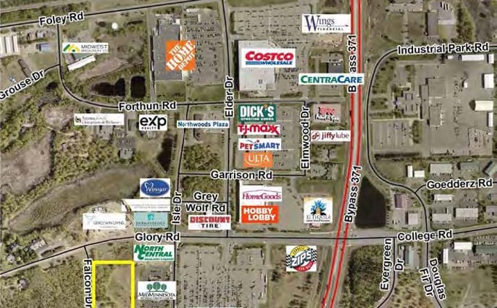 Pictures of Office, Land property located at Falcon Drive, Baxter, MN 56425 for sales - image #1