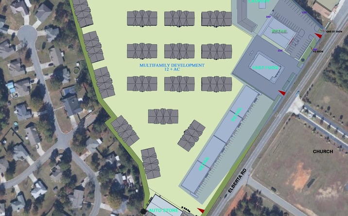 Pictures of Land property located at 0 Elberta Dunbar Rd, Warner Robins, GA 31093 for sales - image #1