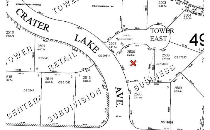 Pictures of Land property located at 2200 Tower E, Medford, OR 97504 for sales - image #1
