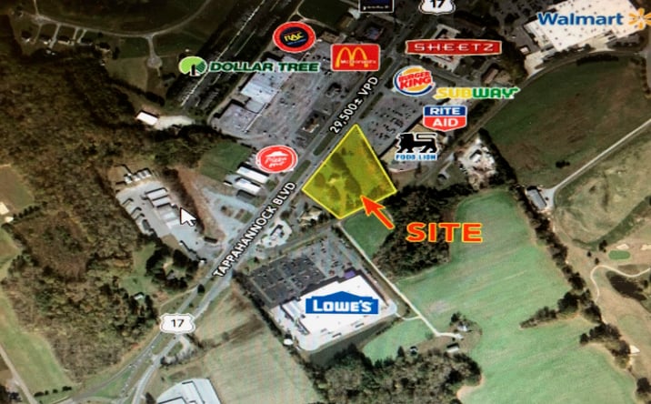 Pictures of Land property located at 1904 Tappahannock Blvd, Tappahannock, VA 22560 for sales - image #1