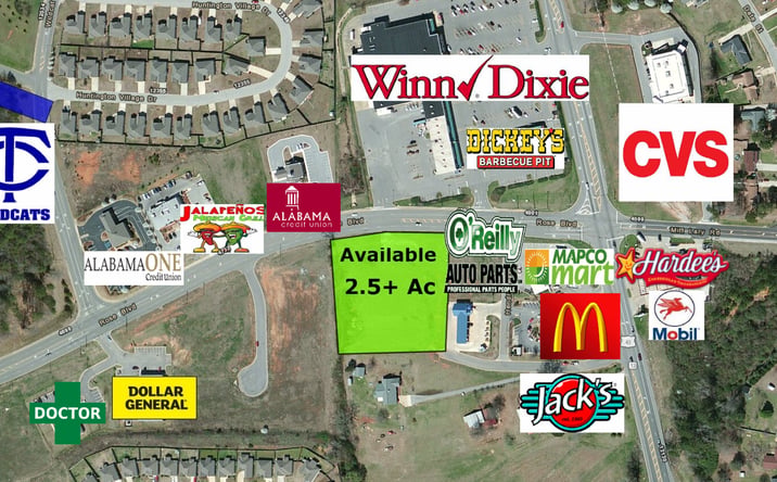 Pictures of Land property located at 12102 Hendrix Ave, Northport, AL 35475 for sales - image #1