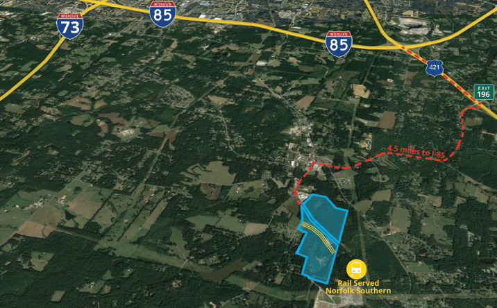Pictures of Land property located at 6215 Hunt Rd, Pleasant Garden, NC 27313 for sales - image #1