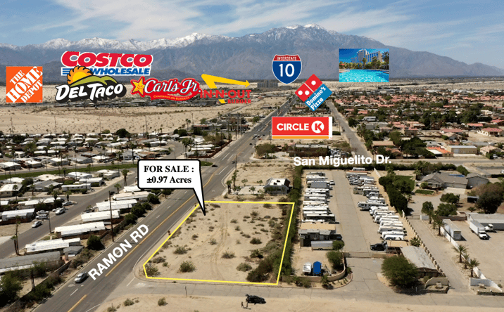 Pictures of Land property located at 73170 Ramon Rd, Thousand Palms, CA 92276 for sales - image #1
