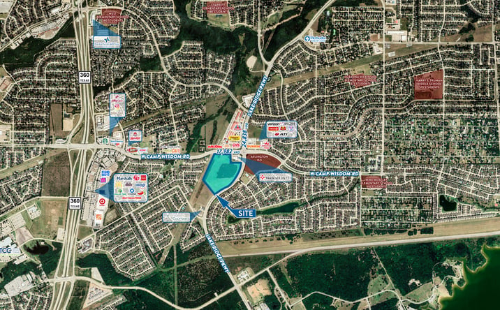 Pictures of Land property located at SWC Lake Ridge & Camp WIisdom, Grand Prairie, TX 75052 for sales - image #1