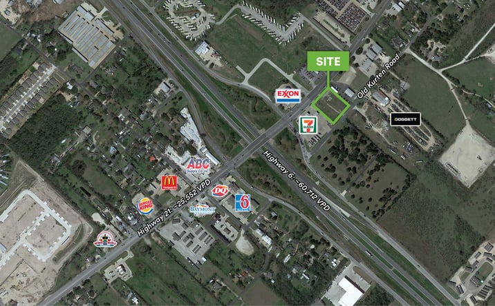 Pictures of Land property located at 3409 East State Highway 21, Bryan, TX 77808 for sales - image #1