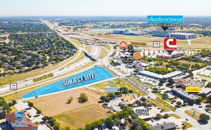 Pictures of Land property located at 701 E Byron Nelson Blvd, Roanoke, TX 76262 for sales - image #1