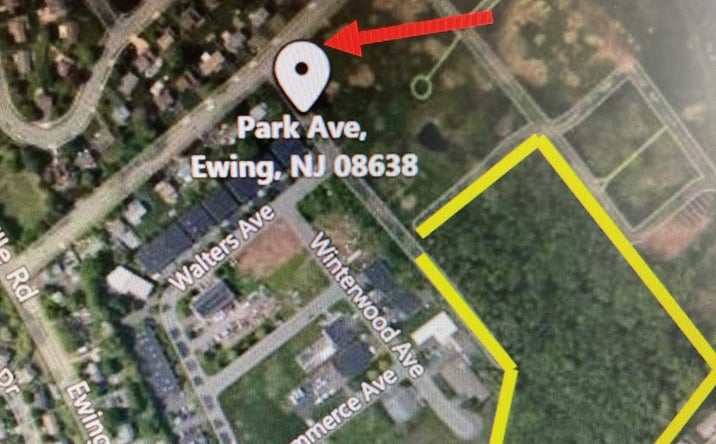 Pictures of Land property located at Park Ave, Ewing Township, NJ 08638 for sales - image #1