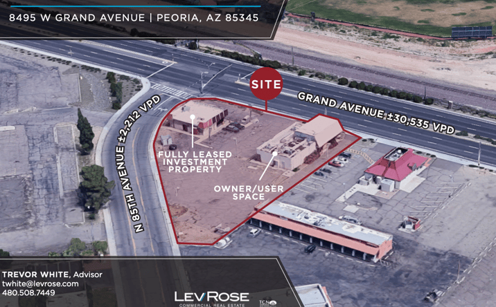 Pictures of Retail property located at 8495 W Grand Ave, Peoria, AZ 85345 for sales - image #1