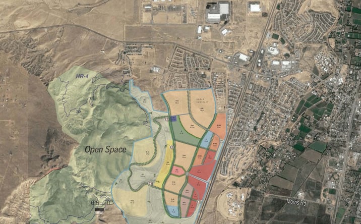 Pictures of Land property located at I-25 and Morris Road, Los Lunas, NM 87031 for sales - image #1
