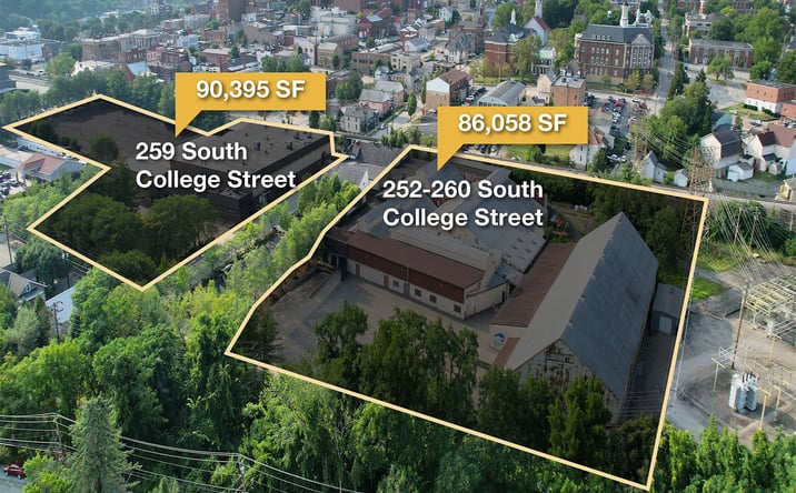 Pictures of Industrial property located at 252 South College St, Washington, PA 15301, 260  South College St, Washington, PA 15301, 259 South College St, Washington, PA 15301 for sales - image #1
