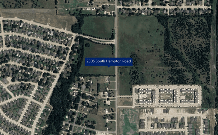 Pictures of Land property located at 2305 South Hampton Road, Glenn Heights, TX 75154 for sales - image #1