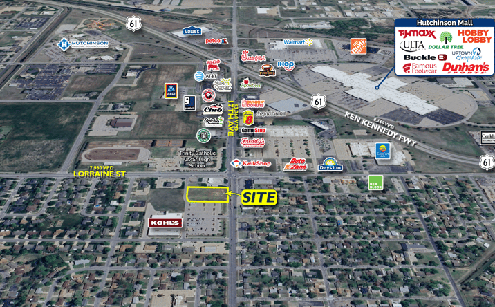 Pictures of Land property located at 1328 E 17th Ave, Hutchinson, KS 67501 for sales - image #1