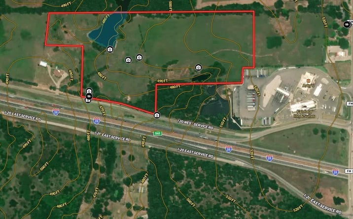 Pictures of Land property located at 3402 I-20, Van, TX 75790 for sales - image #1