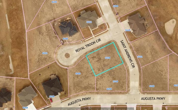 Pictures of Land property located at 3218 St Andrews Cir, Grand Island, NE 68803 for sales - image #1
