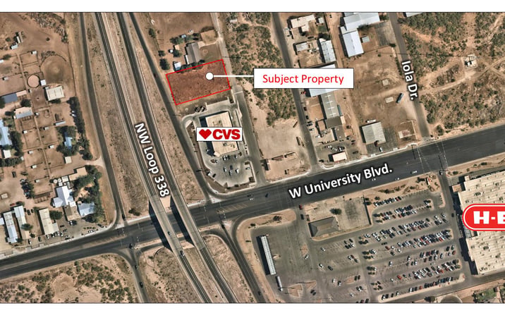 Pictures of Land property located at 2707 Pacific Dr, Odessa, TX 79764 for sales - image #1