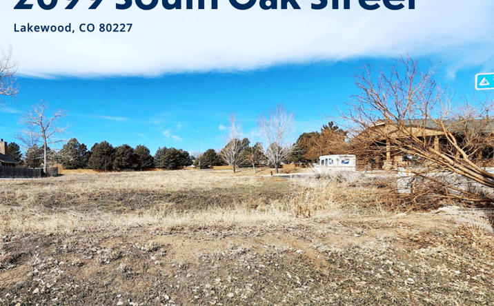Pictures of Land property located at 2099 S Oak St, Lakewood, CO 80227 for sales - image #1