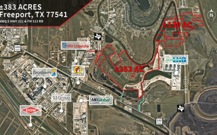 Pictures of Land property located at FM523, Freeport, TX 77541 for sales - image #1
