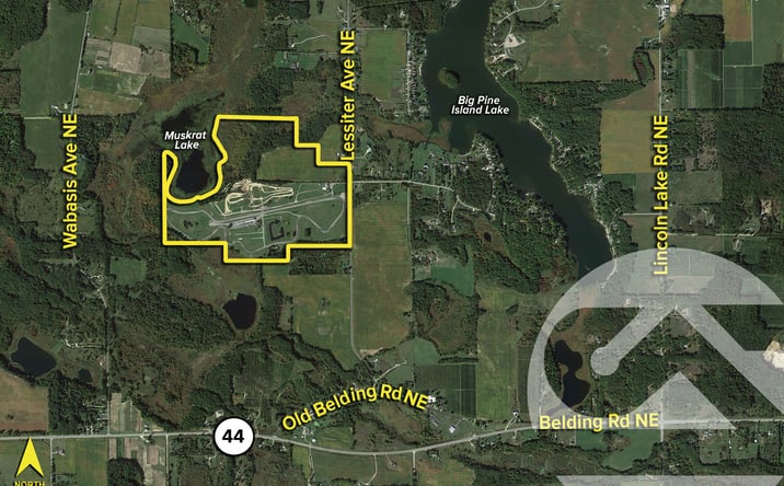 Pictures of Land property located at 7201-7443 Lessiter Avenue NW, Belding, MI 48809 for sales - image #1