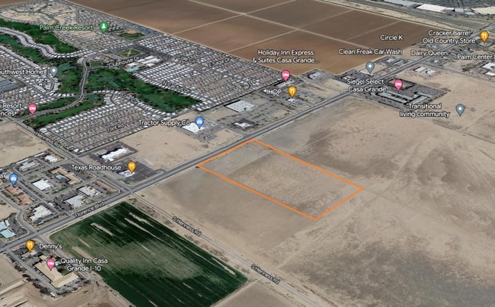Pictures of Land property located at E Florence Blvd, Casa Grande, AZ 85122 for sales - image #1
