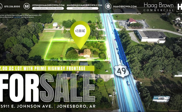 Pictures of Land property located at 5911 E Johnson Ave, Jonesboro, AR 72401 for sales - image #1
