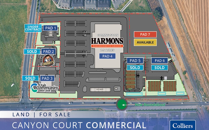 Pictures of Land property located at Hwy 147 (400 N) Spanish Fork Parkway, Spanish Fork, UT 84660 for sales - image #1