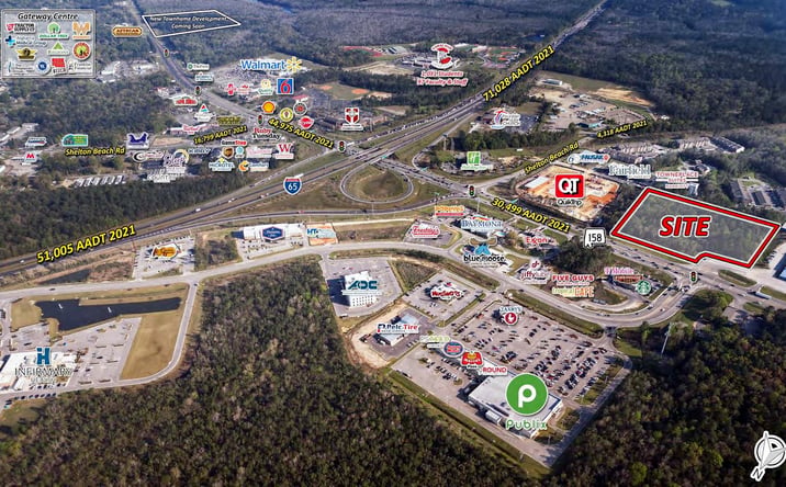 Pictures of Land property located at 1405 Industrial Pkwy, Saraland, AL 36571 for sales - image #1