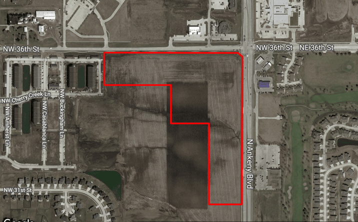 Pictures of Land property located at N Ankeny Blvd & NW 36th Lot 4 - 1.55 Acres, Ankeny, IA 50023 for sales - image #1
