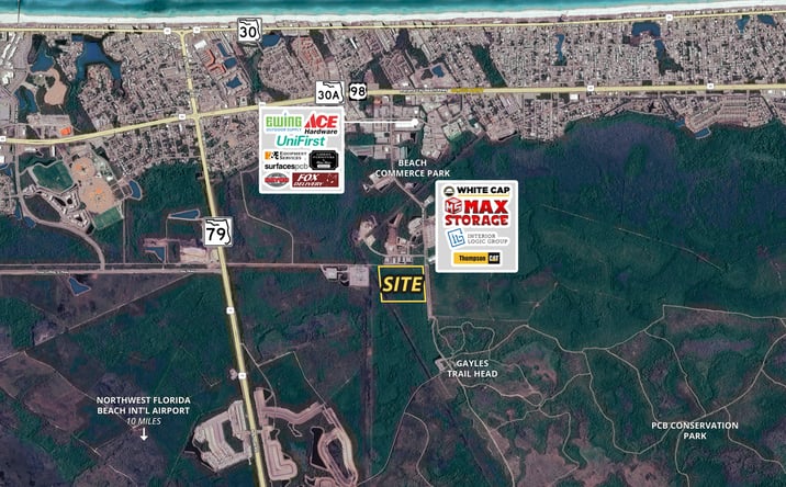 Pictures of Land, Industrial property located at Griffin Blvd, Panama City Beach, FL 32413 for sales - image #1