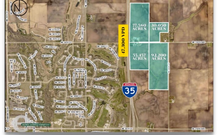 Pictures of Land property located at NE 118th Ave & I-35, Ankeny, IA 50073 for sales - image #1
