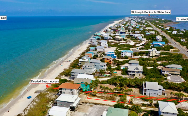 Pictures of Land property located at Cape San Blas Rd, Port St. Joe, FL 32456 for sales - image #1