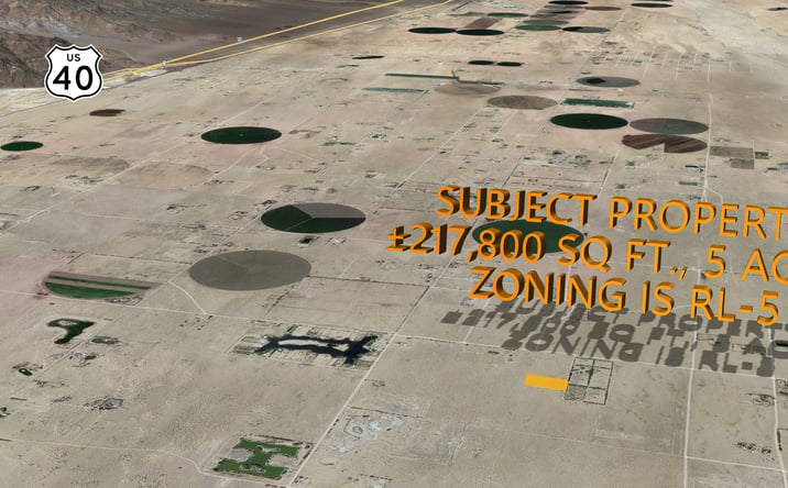 Pictures of Land property located at Lani Kai Rd, Newberry Springs, CA 92365 for sales - image #1