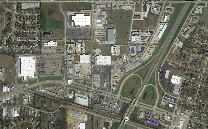 Pictures of Land property located at NE Corner Shamrock Ln & Radio Rd, Silo, OK 74701 for sales - image #1
