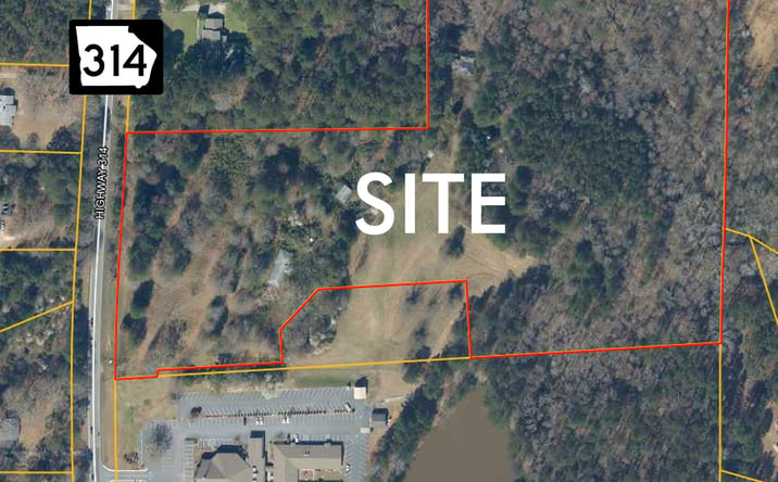 Pictures of Land property located at 1109 GA-314, Fayetteville, GA 30214 for sales - image #1