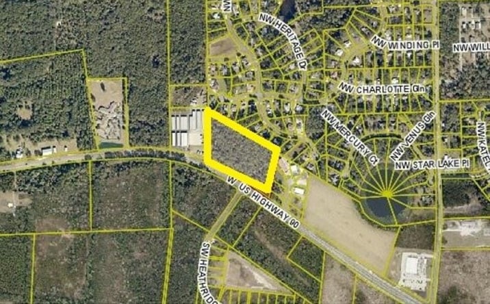 Pictures of Land property located at US-90, Lake City, FL 32055 for sales - image #1