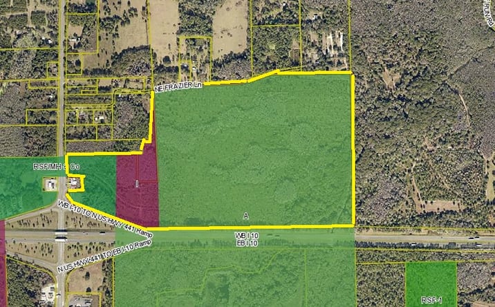 Pictures of Land property located at Interstate 10, Lake City, FL 32055 for sales - image #1