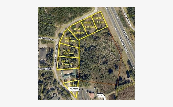 Pictures of Land property located at NW Hall of Fame Dr, Lake City, FL 32055 for sales - image #1