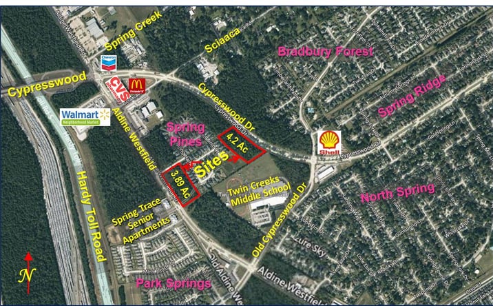 Pictures of Land property located at Cypresswood Dr, Spring, TX 77373 for sales - image #1