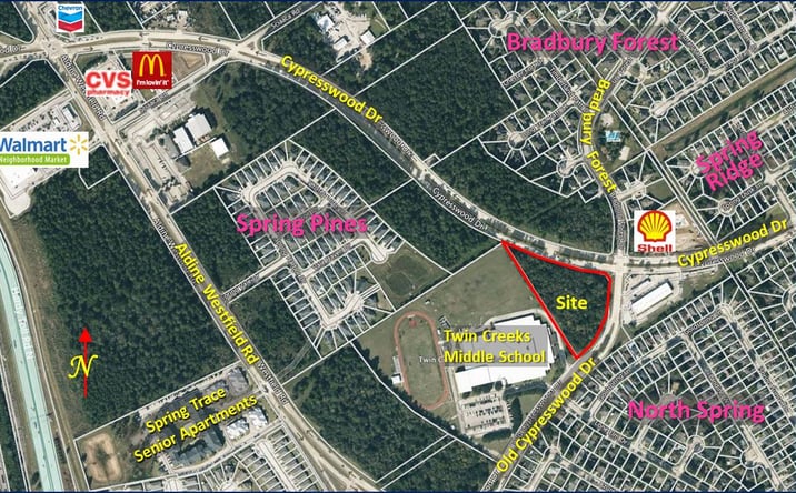 Pictures of Land property located at Cypresswood @ Old Cypresswood, Spring, TX 77373 for sales - image #1