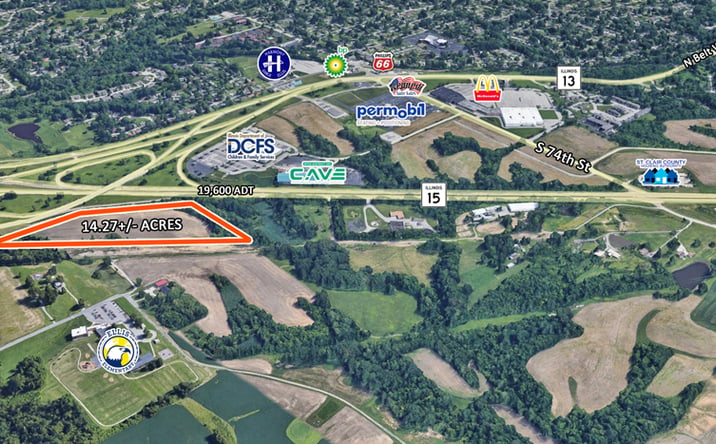 Pictures of Land property located at 8109 IL-15, Belleville, IL 62223 for sales - image #1