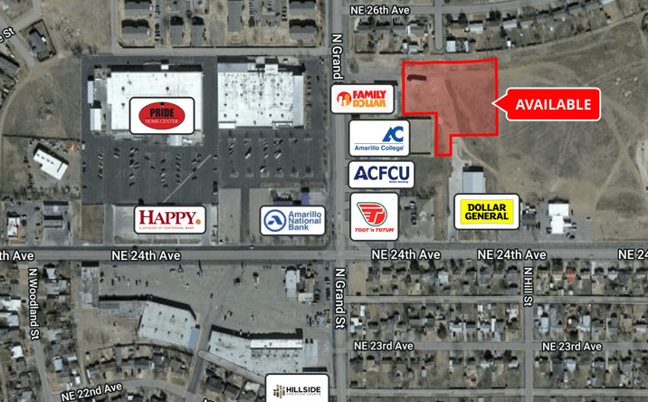 Pictures of Land property located at 3601 NE 24th Ave - B, Amarillo, TX 79107 for sales - image #1