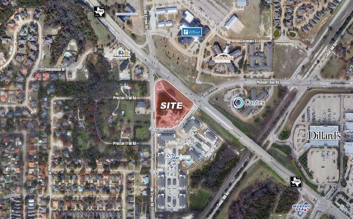 Pictures of Retail property located at SEC of FM 1382 & Struass Rd, Cedar Hill, TX 75104 for sales - image #1