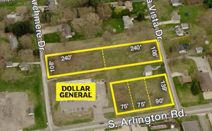 Pictures of Land property located at 2489 S Arlington Rd, Akron, OH 44319 for sales - image #1