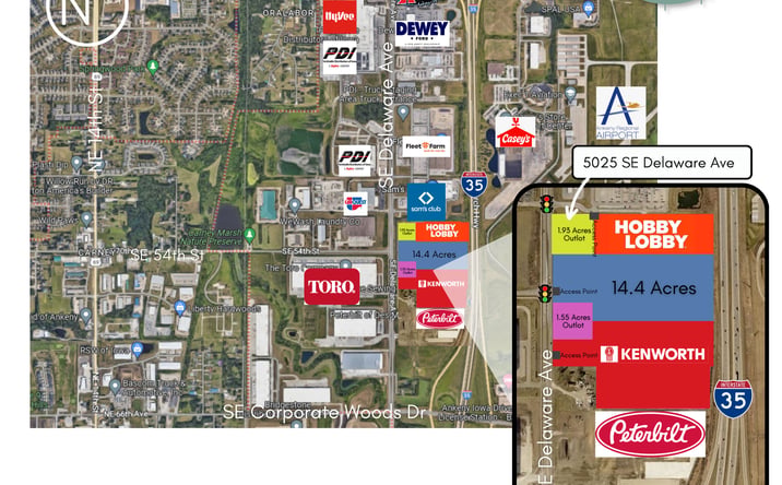Pictures of Land property located at 5025 SE Delaware Ave, Ankeny, IA 50021 for sales - image #1