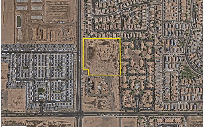 Pictures of Land property located at N/NEC Cottonwood Lane & Peart Road, Casa Grande, AZ 85122 for sales - image #1