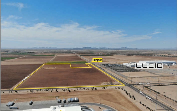 Pictures of Land property located at SEC Peters Rd & Thornton Rd, Casa Grande, AZ 85193 for sales - image #1